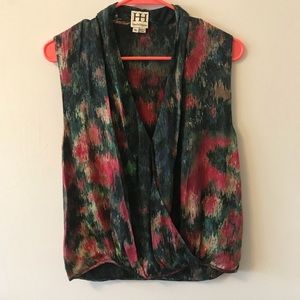 Haute Hippie Silk Blouse